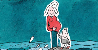 Jeune et fauchee Une