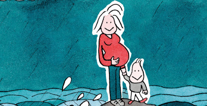 Jeune et fauchee Une